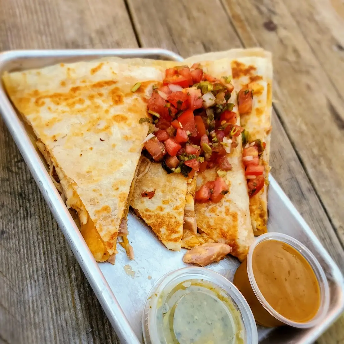 Smoked Chicken Quesadilla