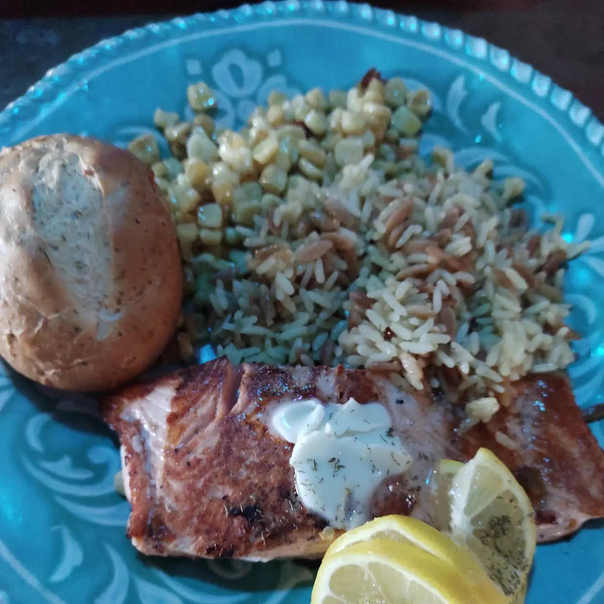 Seared Salmon Salad