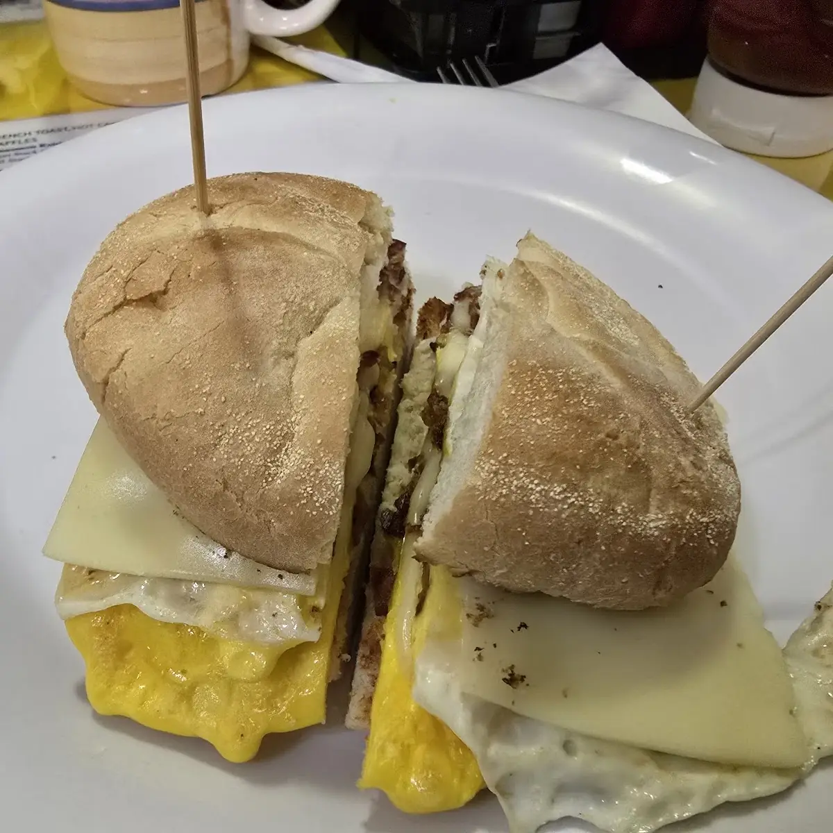 Bacon Egg and Cheese Sandwich