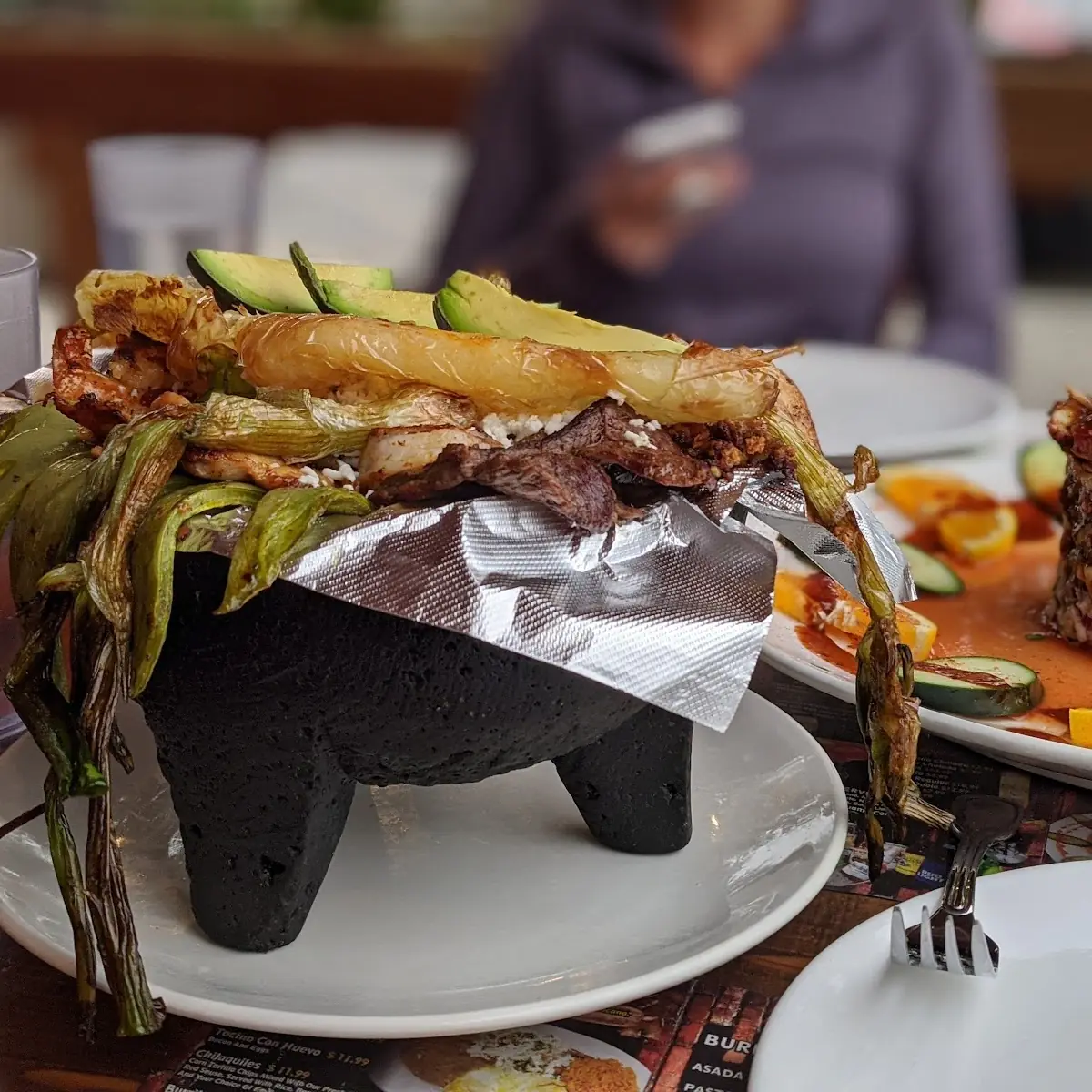 Molcajete Mar Y Tierra