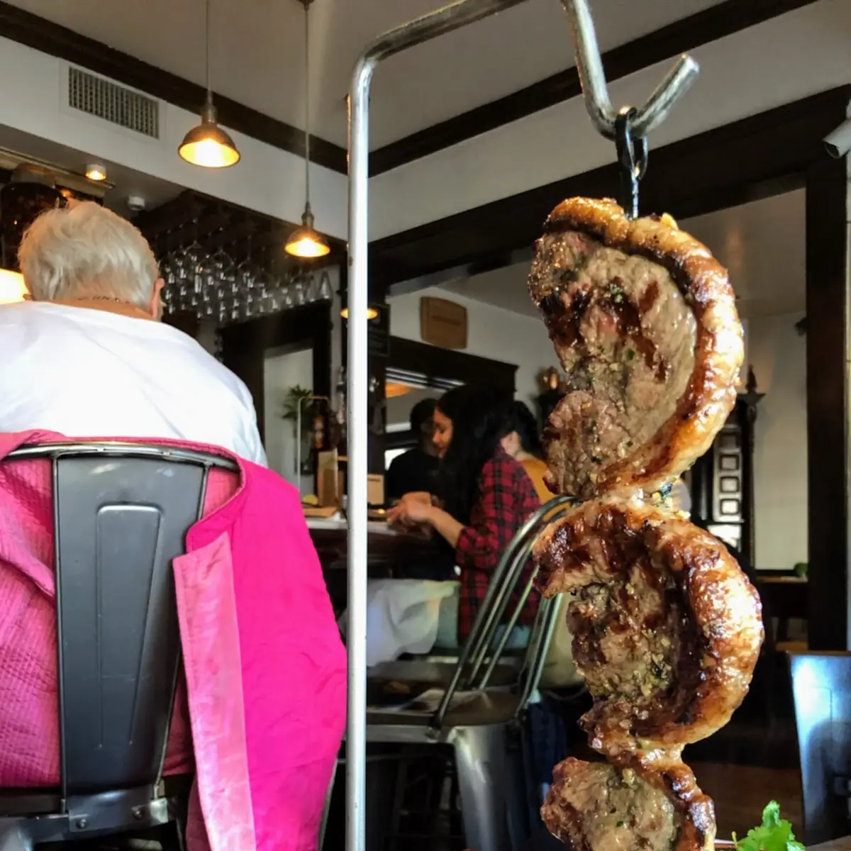 Churrasco Gaucho with Garlic Sauce