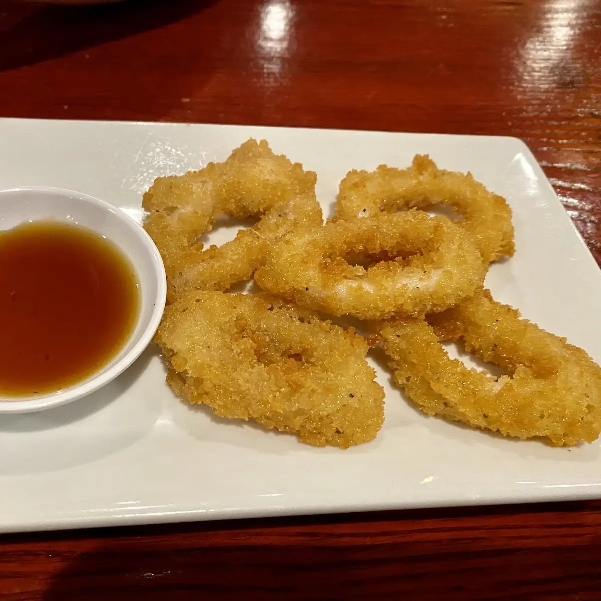 Calamari Tempura Appetizer