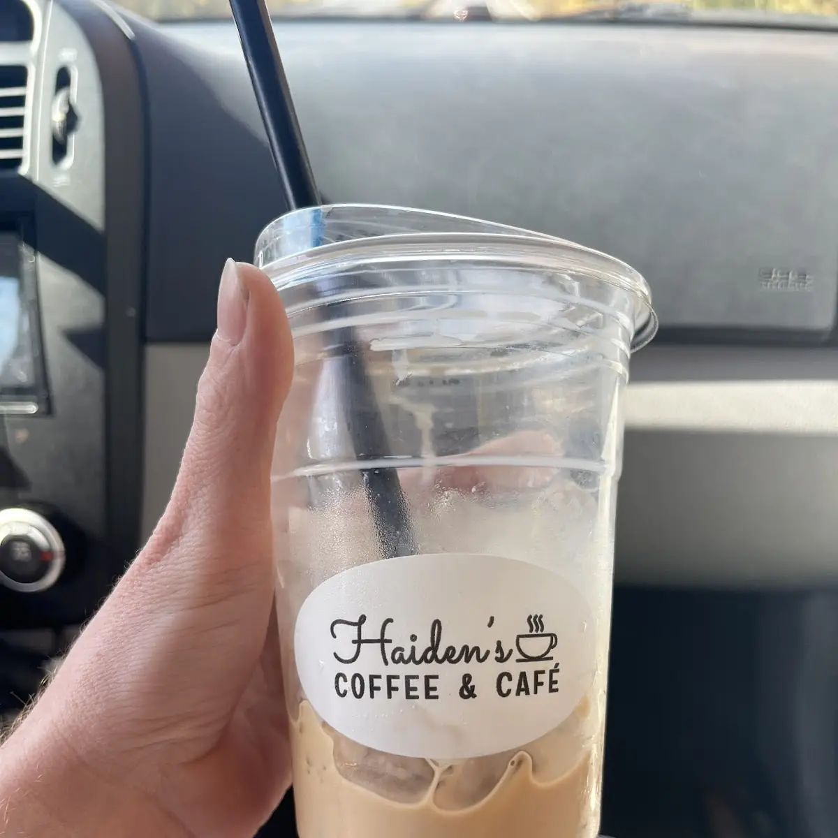Iced Shaken Espresso Hazelnut Coffee