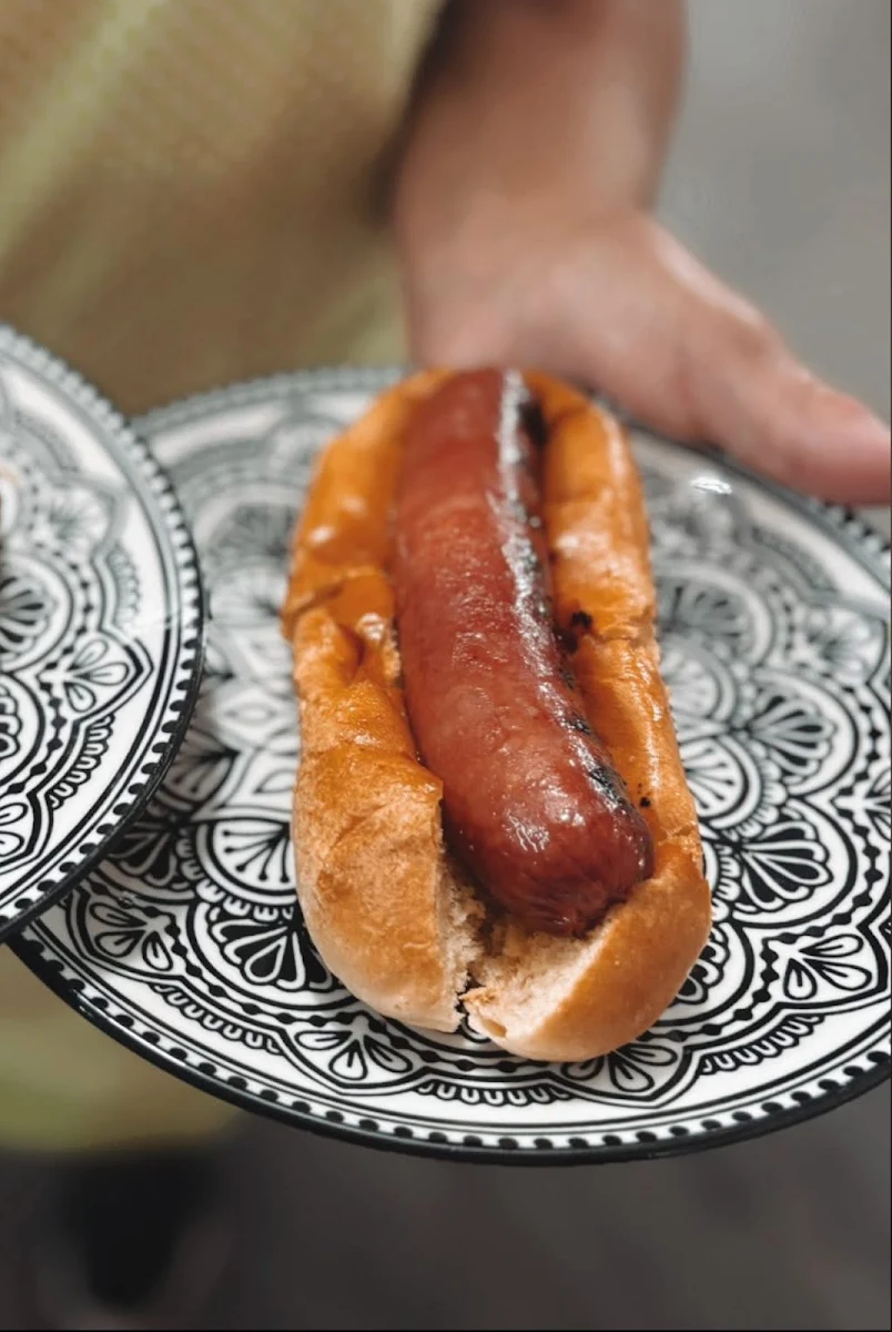 Natural Smoked Sausage on Bun
