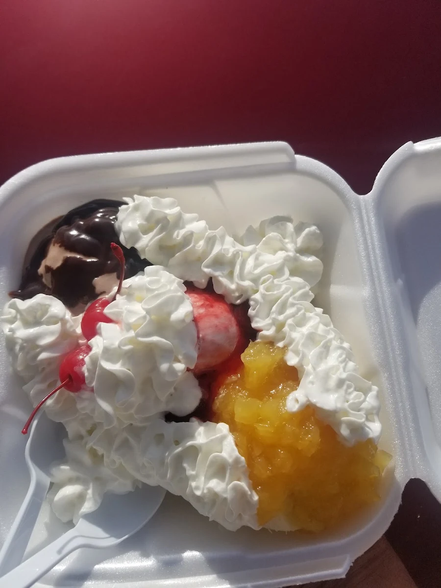 Old Fashion Banana Split