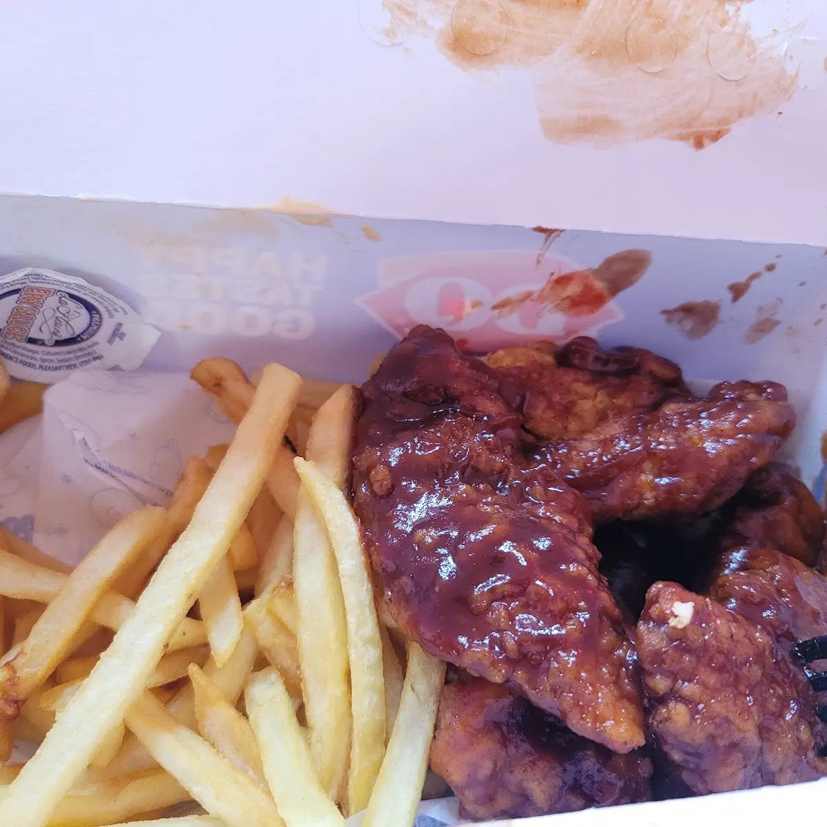 Sauced Chicken Strip Basket