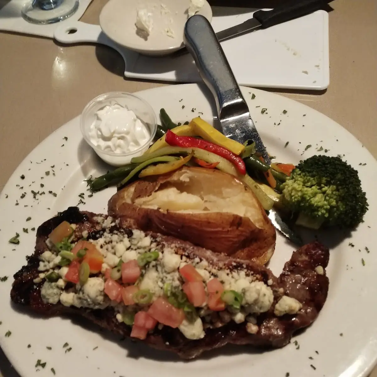 Blue Cheese Steak