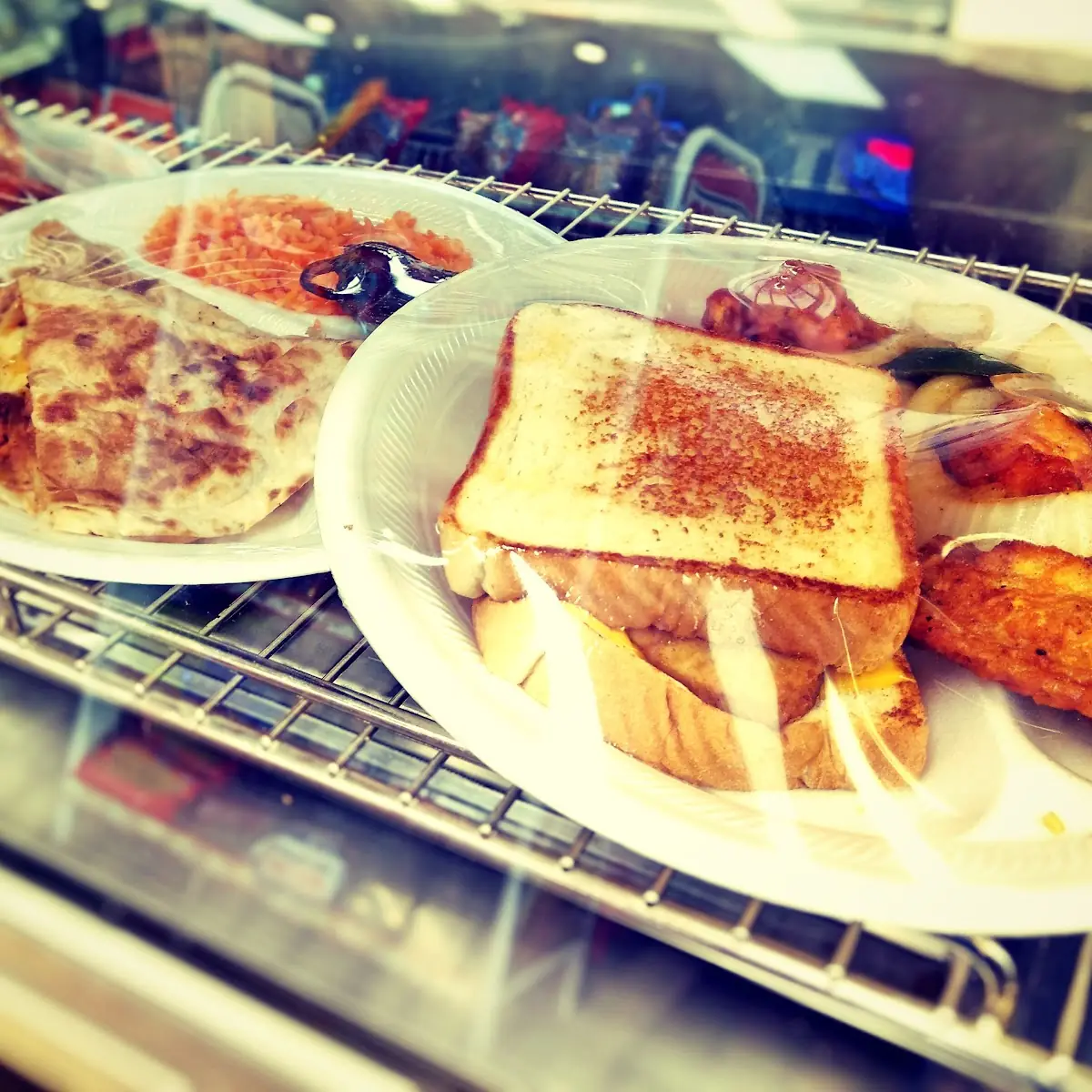 Chicken Sandwich Combo and Quesadilla Combo