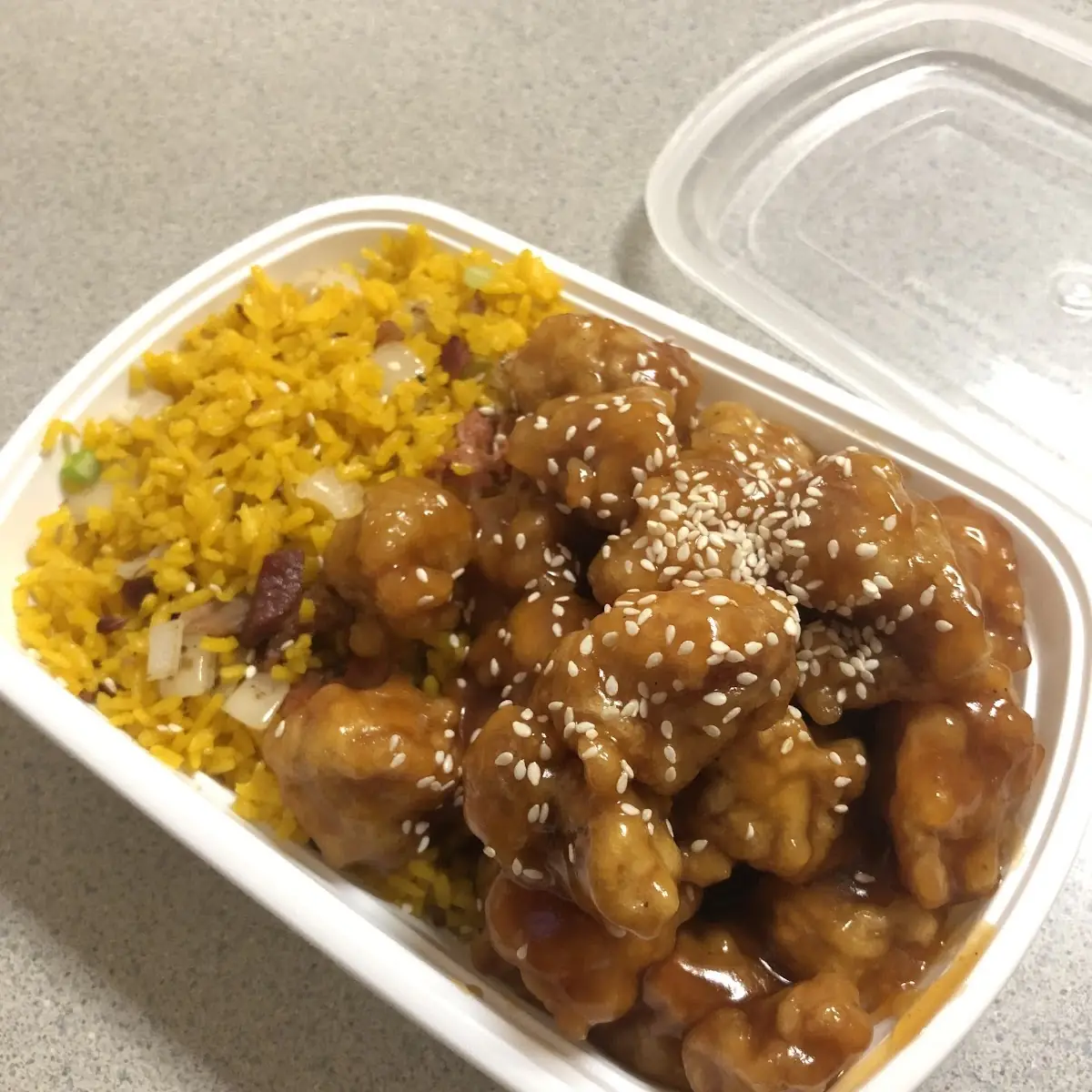 Sesame Chicken Combo