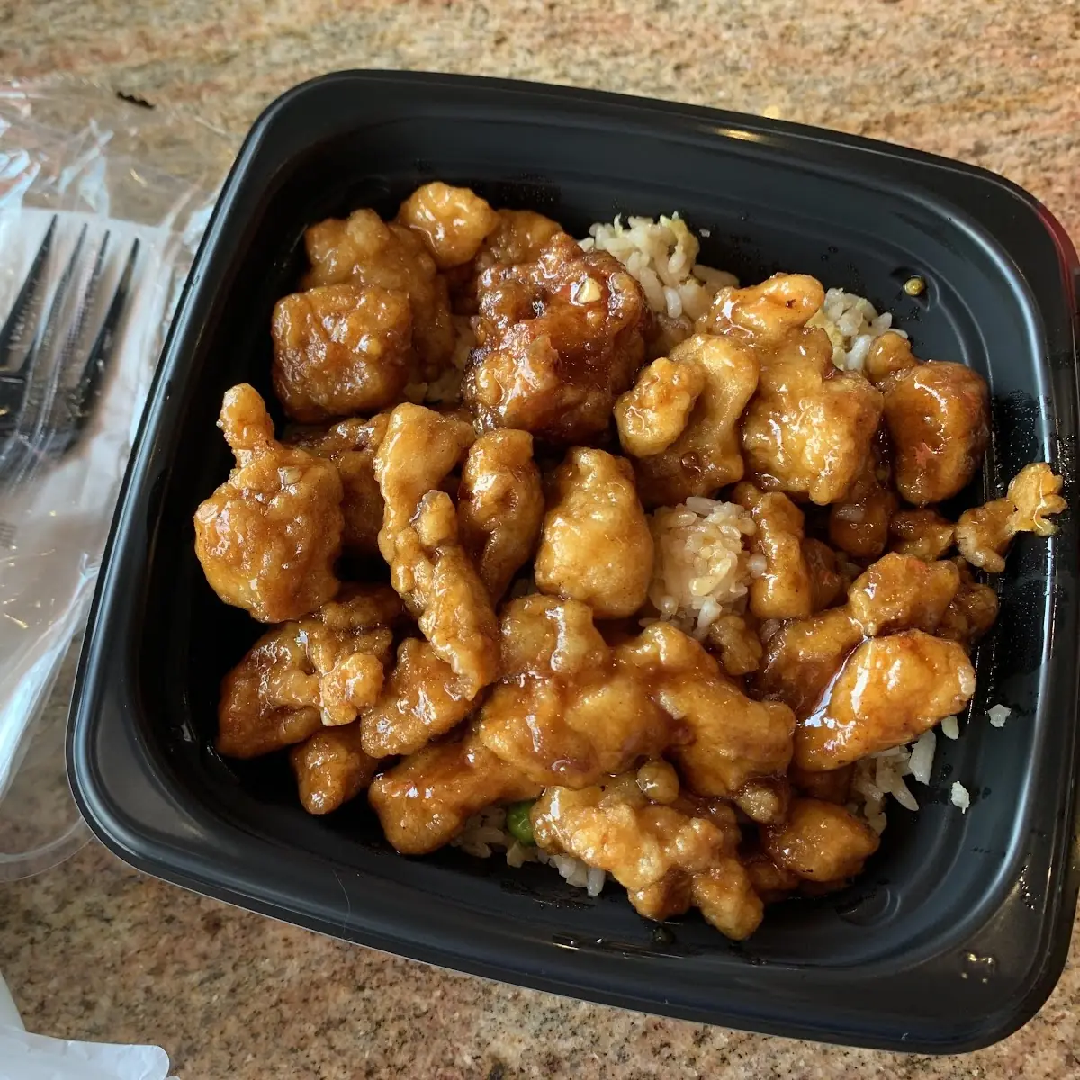 Orange Chicken Bowl