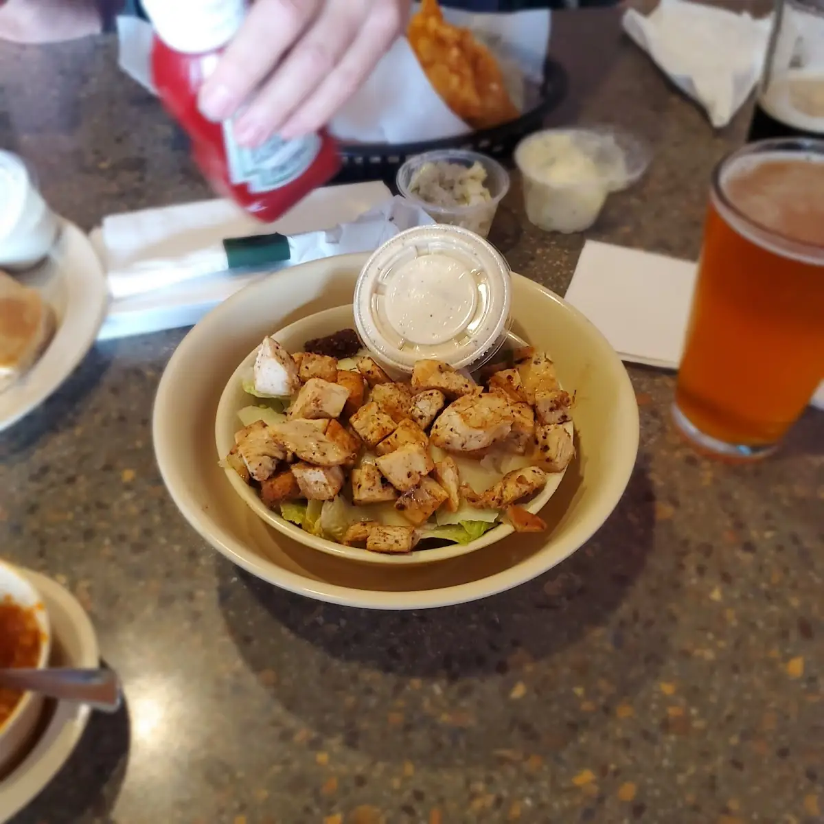 Caesar Salad with Chicken