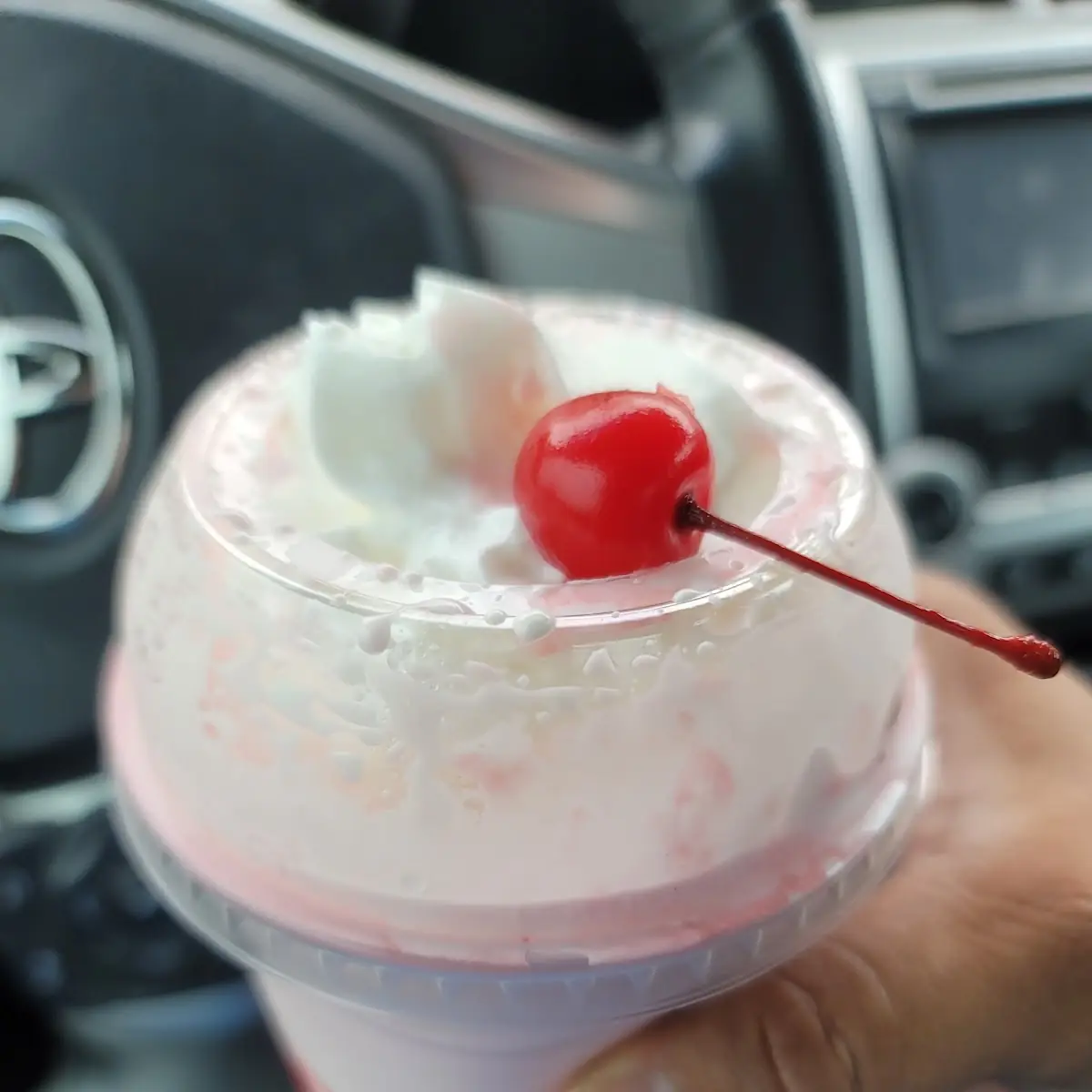 Dr Pepper Strawberries & Cream Shake
