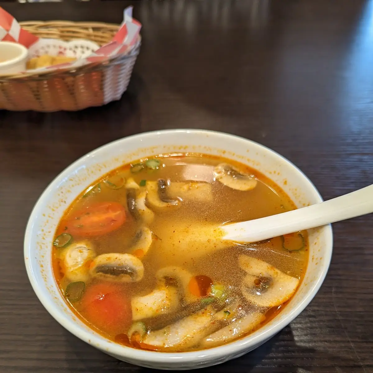 Tom Yum Soup with Shrimp