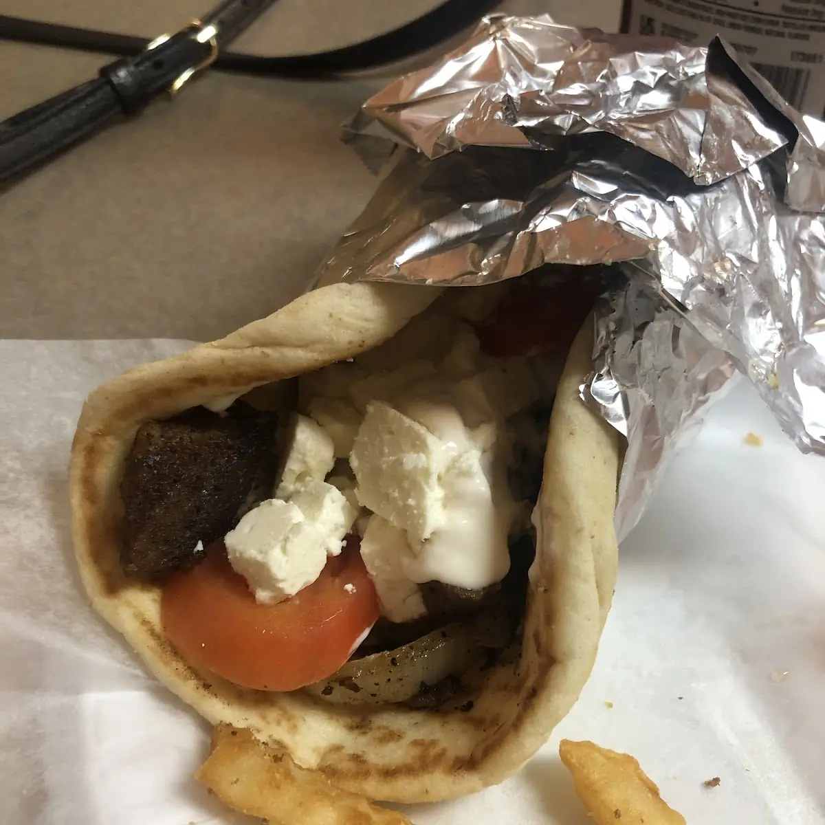 Lamb Gyro Wrap