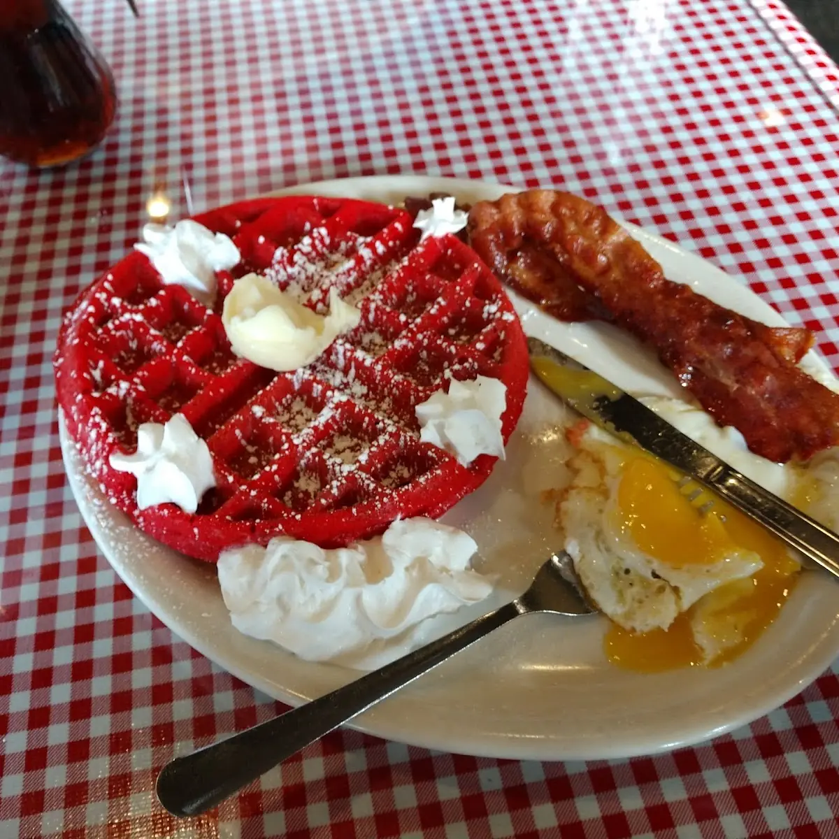 Red Velvet Waffles