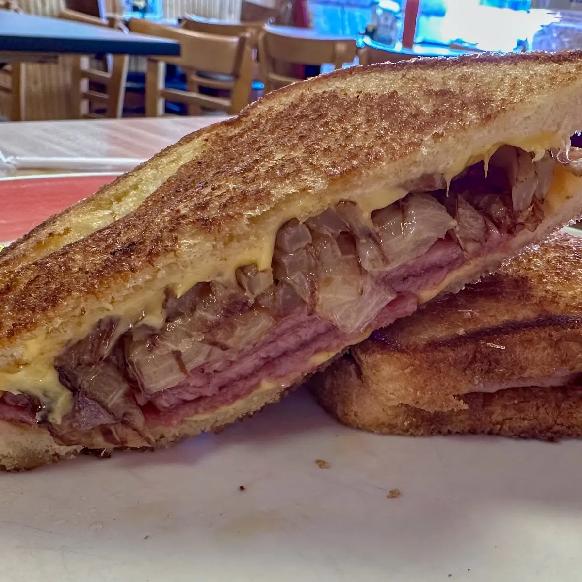 Pork Roll Grilled Cheese