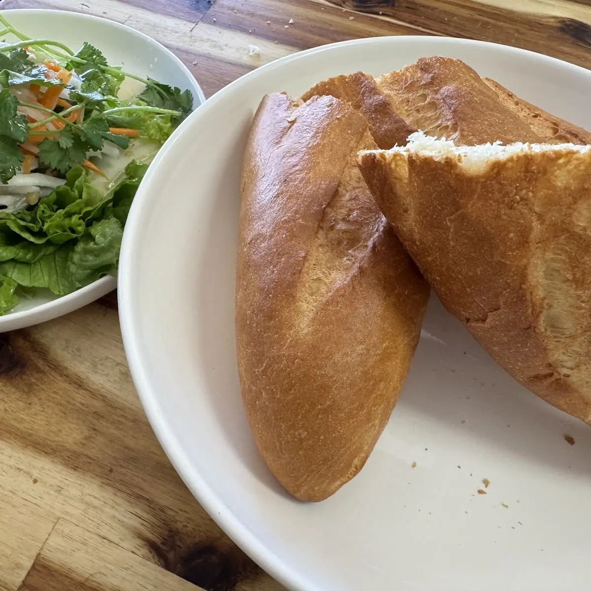 Bread and Salad