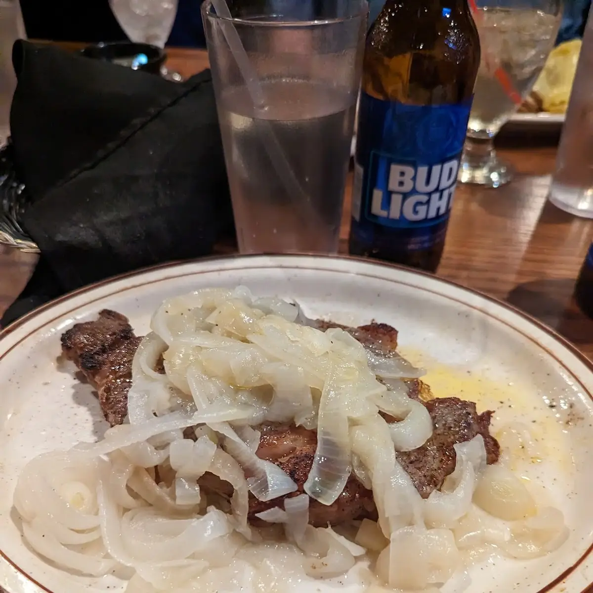12oz Ribeye with Onion