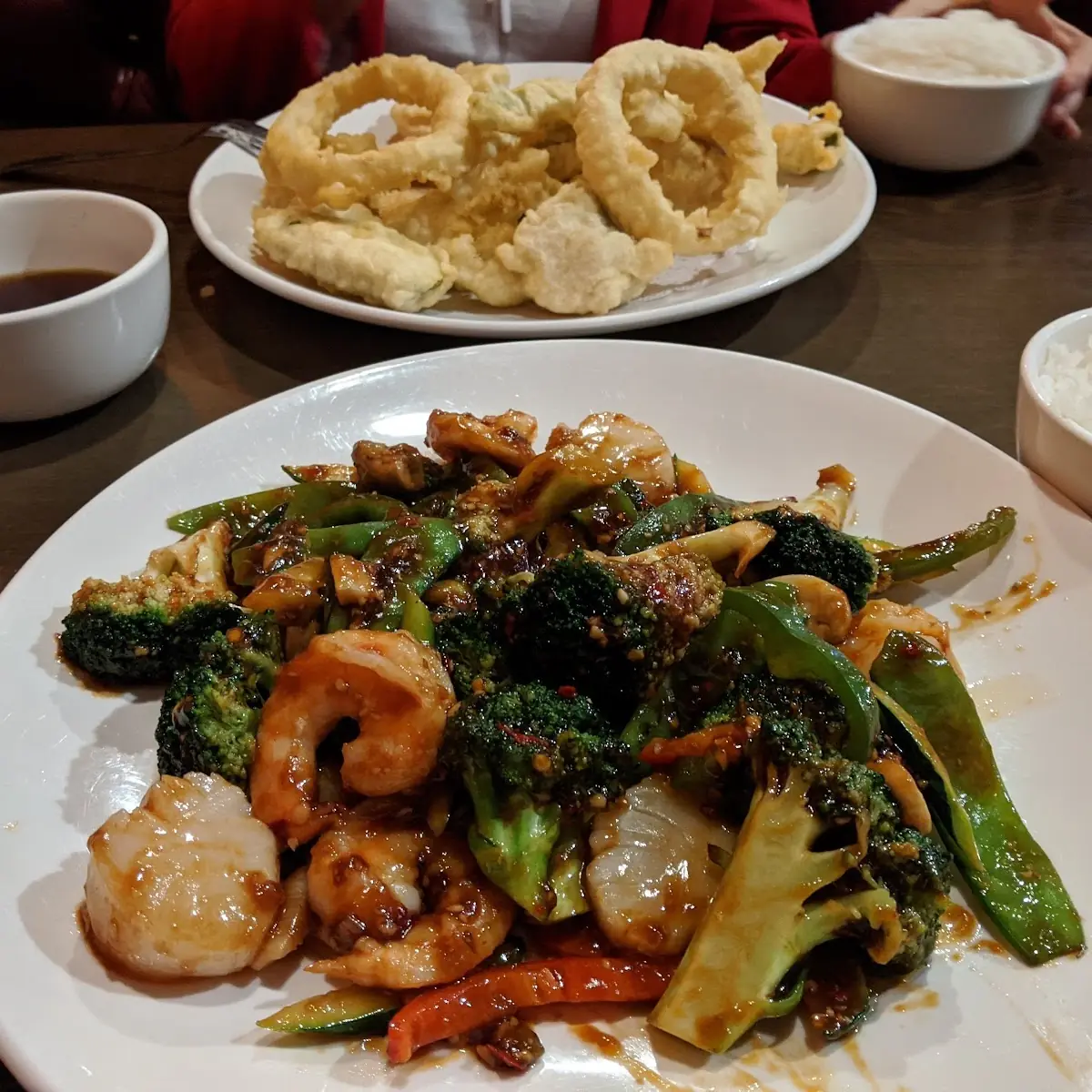 Double Delight w Garlic Sauce