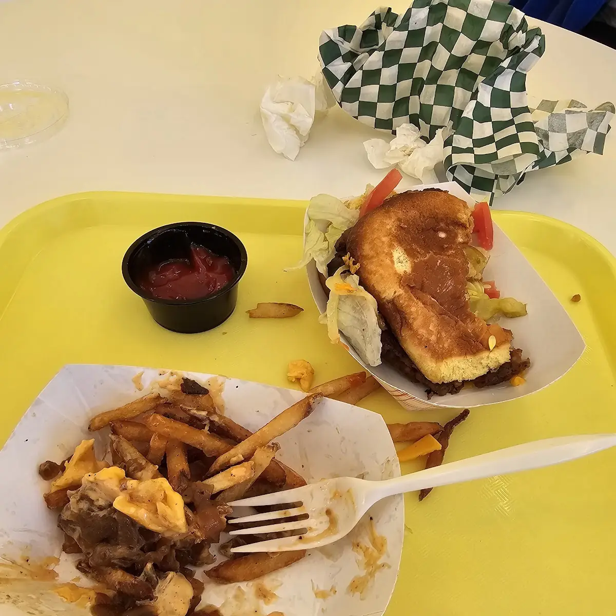 Double Veggie Burger