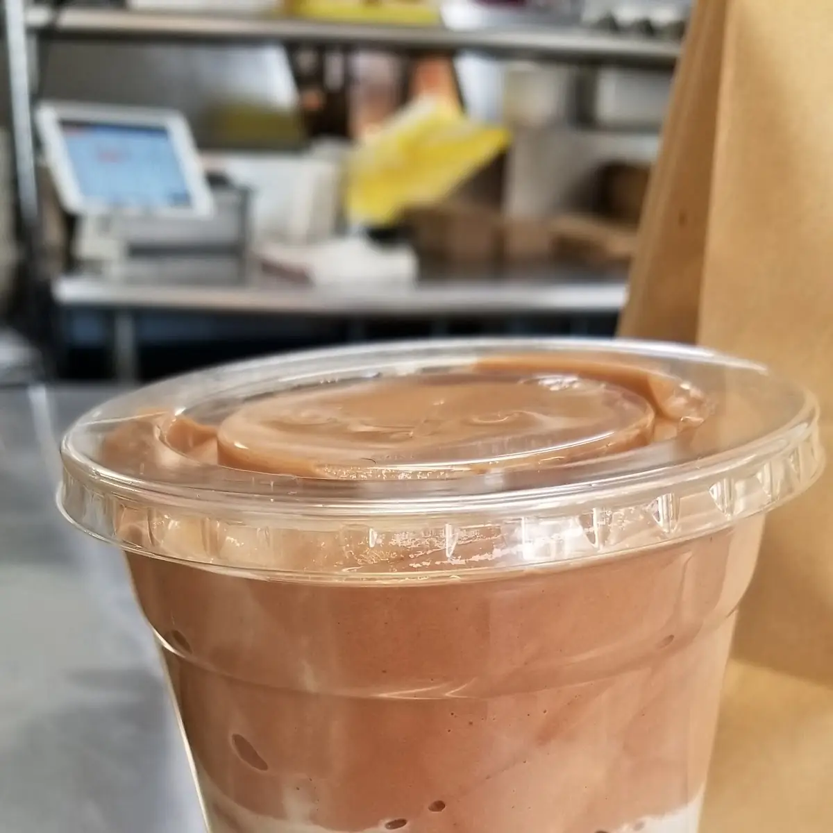 Vegan Vanilla Chocolate Shake