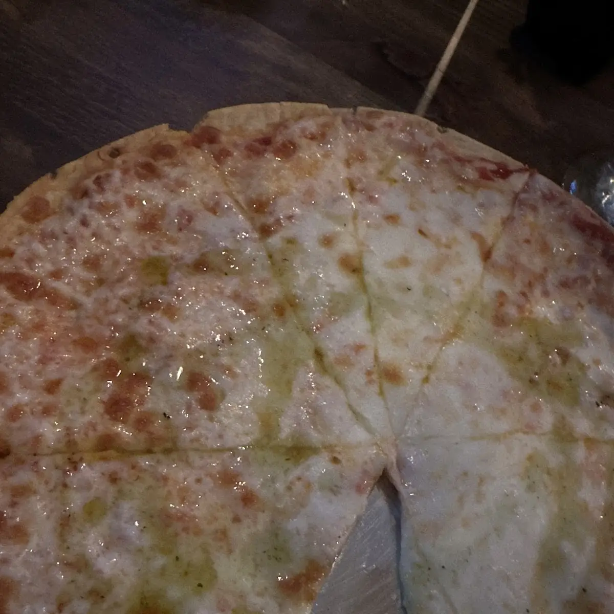 Thin Crust Cheese Pizza