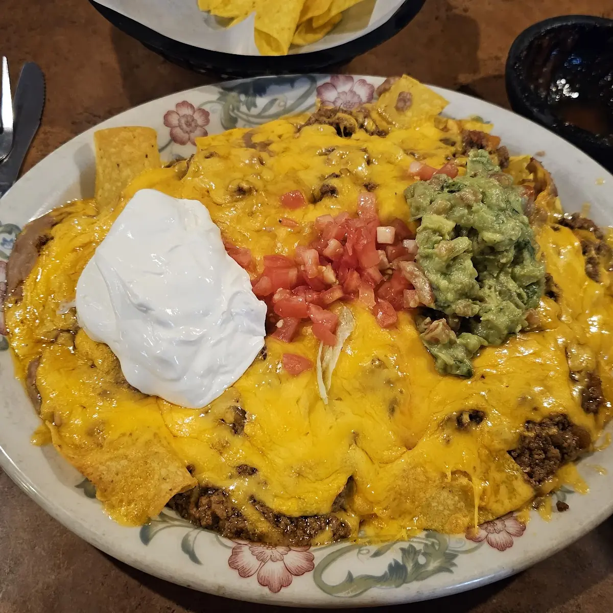 Meat Nachos Supreme Ground Beef