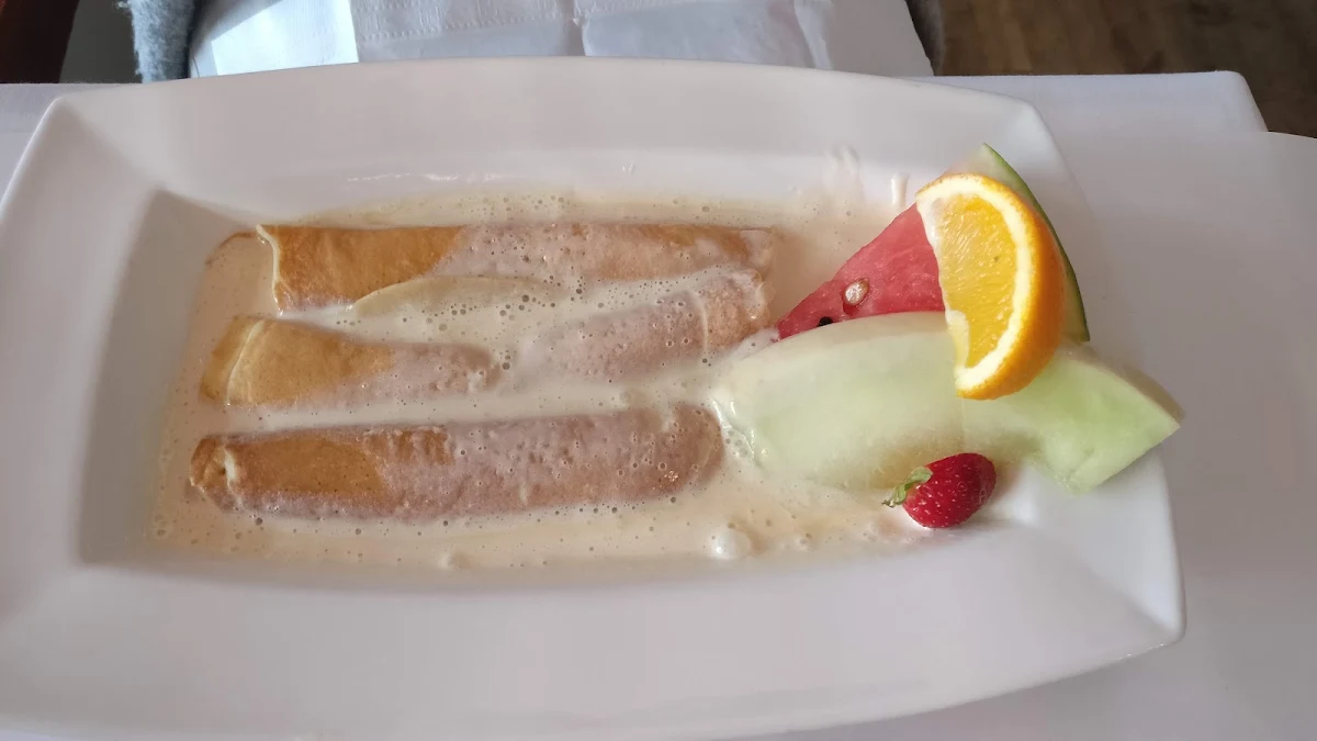 Crepes with Maple Butter, Restaurant Le Batifol