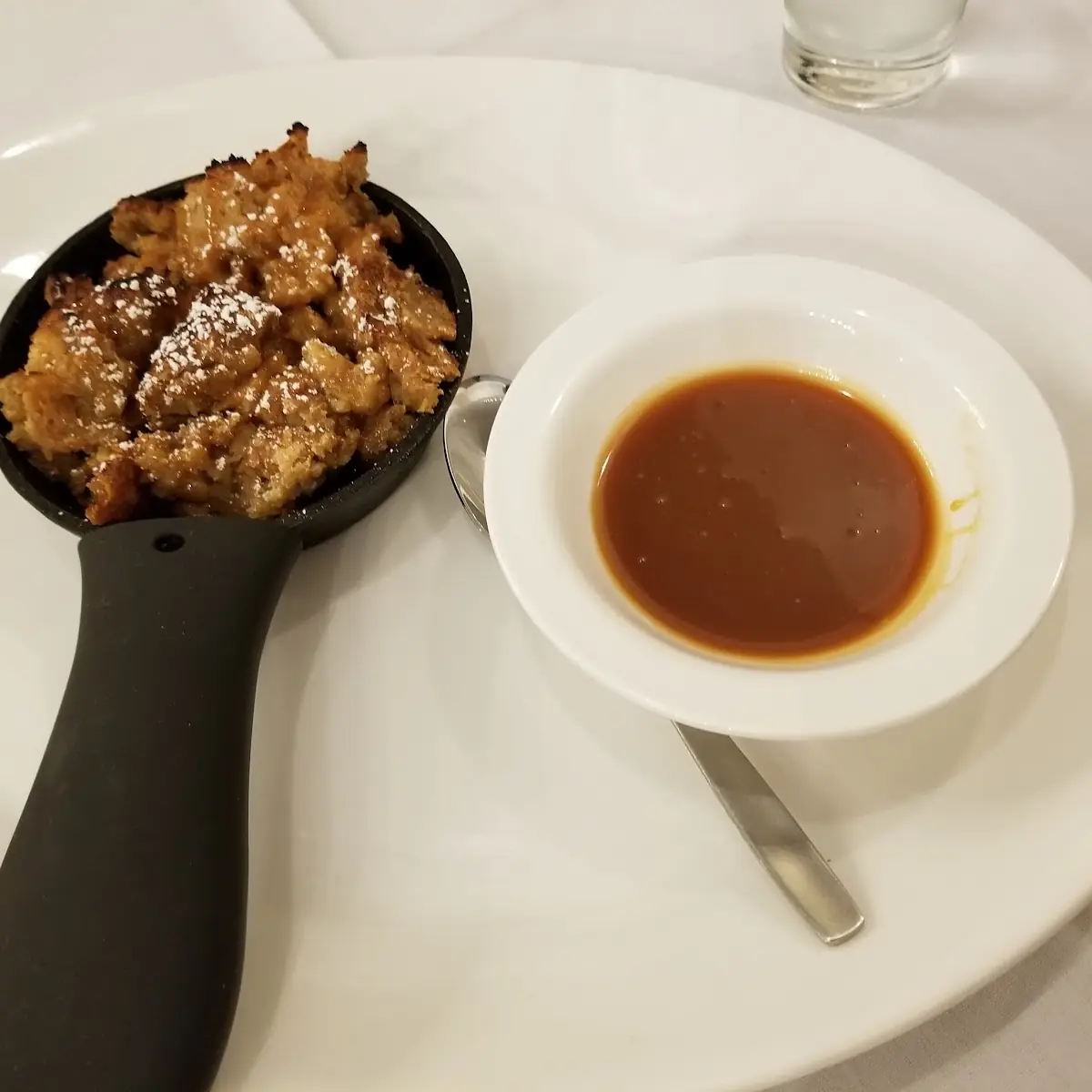 Bread Pudding with Caramel Sauces