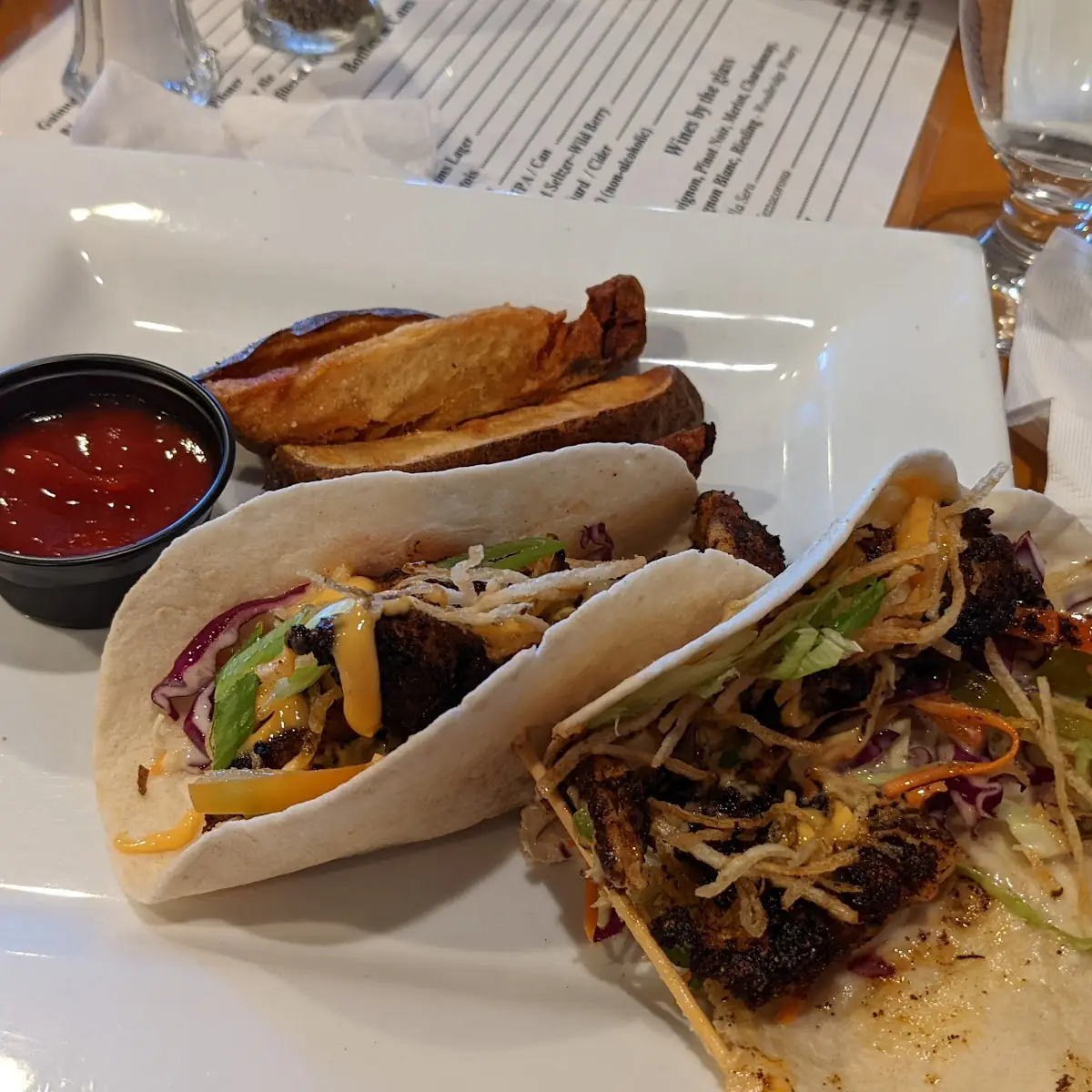 Cajun Fish Tacos