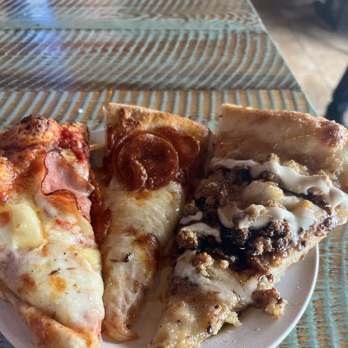 Hawaiian Pizza Pepperoni Pizza Dessert Pizza