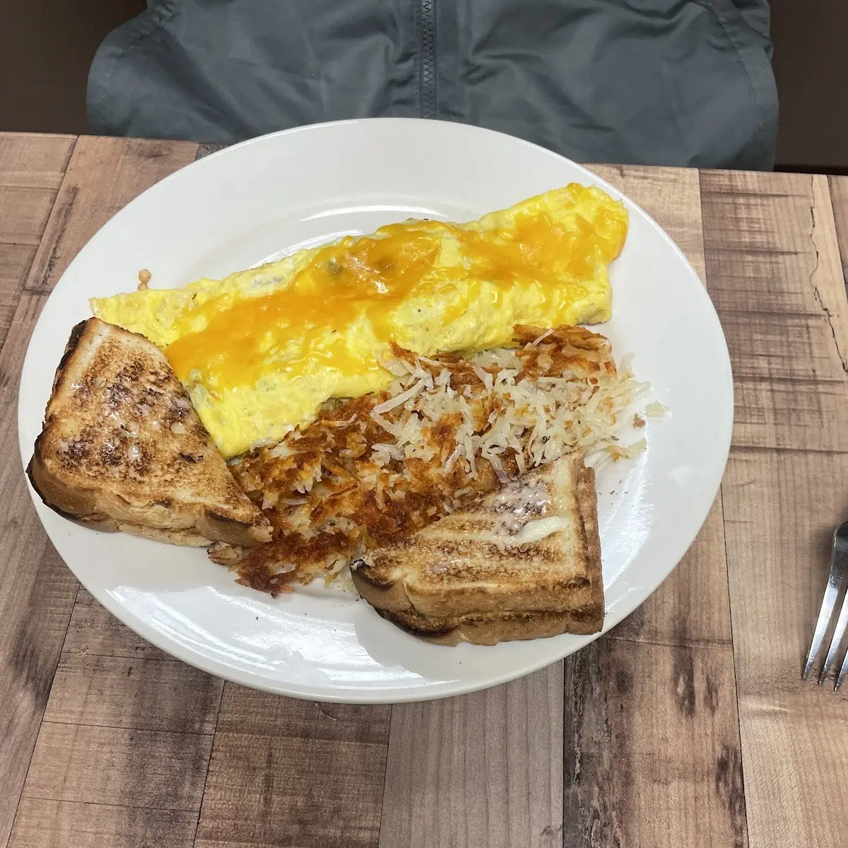Philly Chicken Omelette