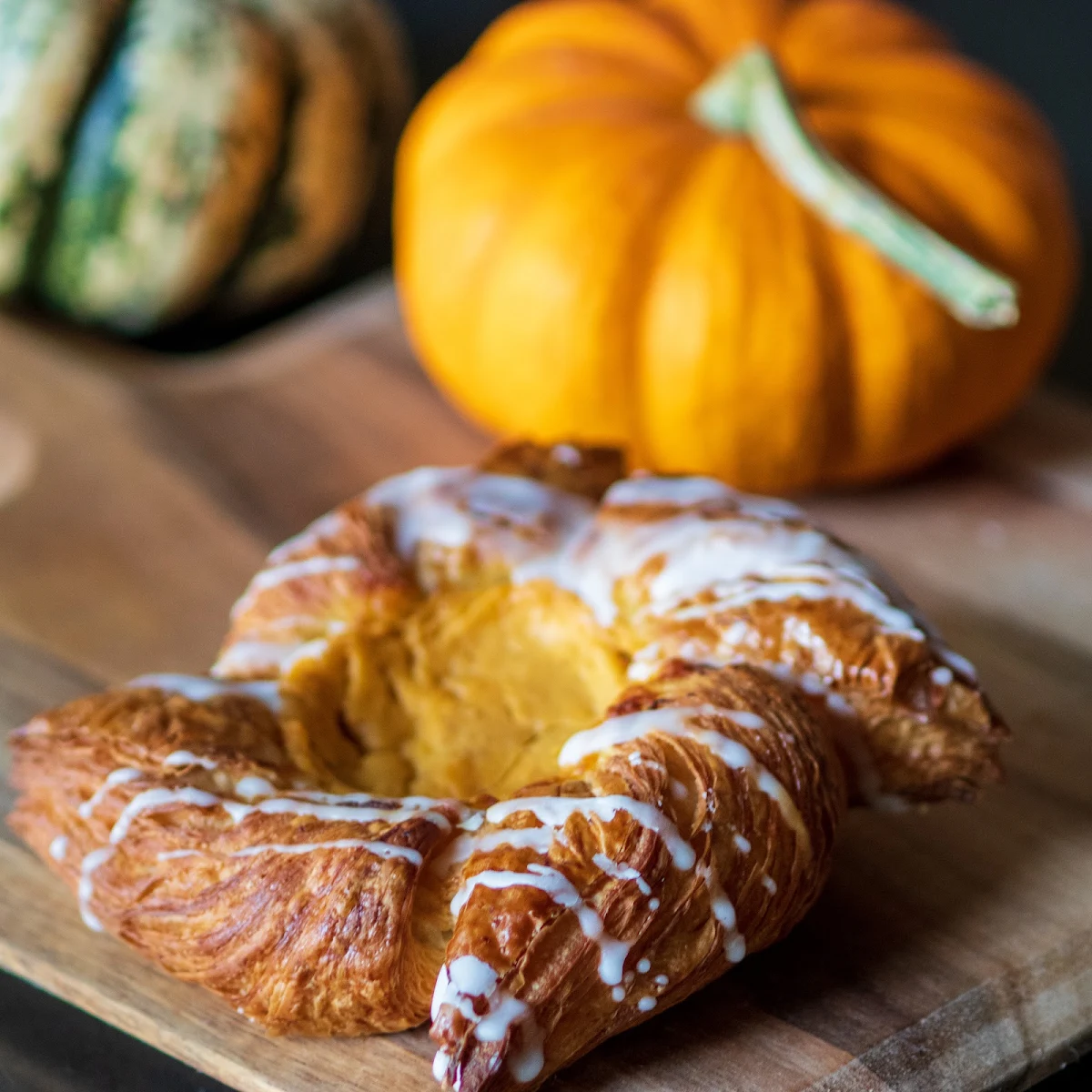 Pumpkin Cream Cheese Croissant