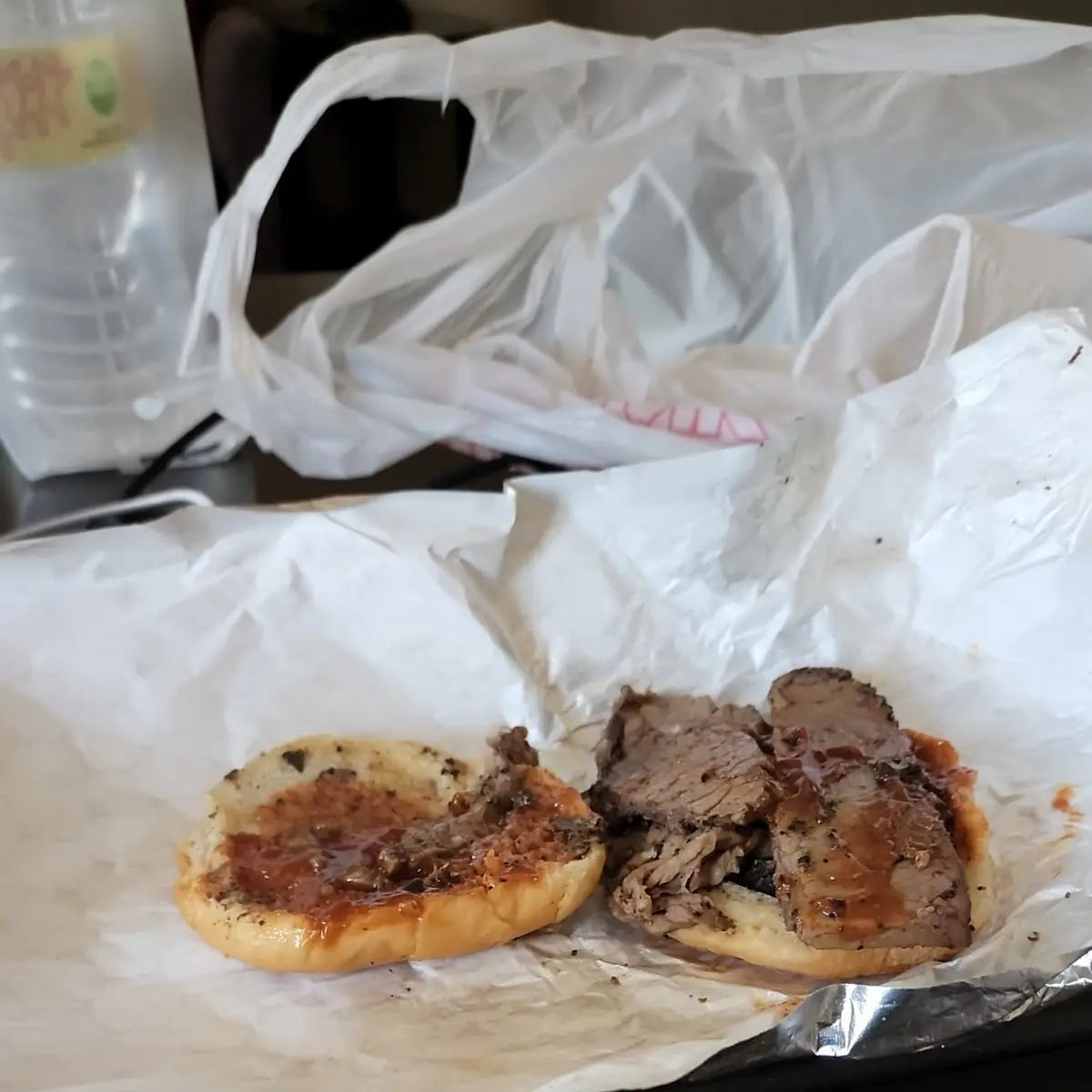 Sliced Beef Sandwich