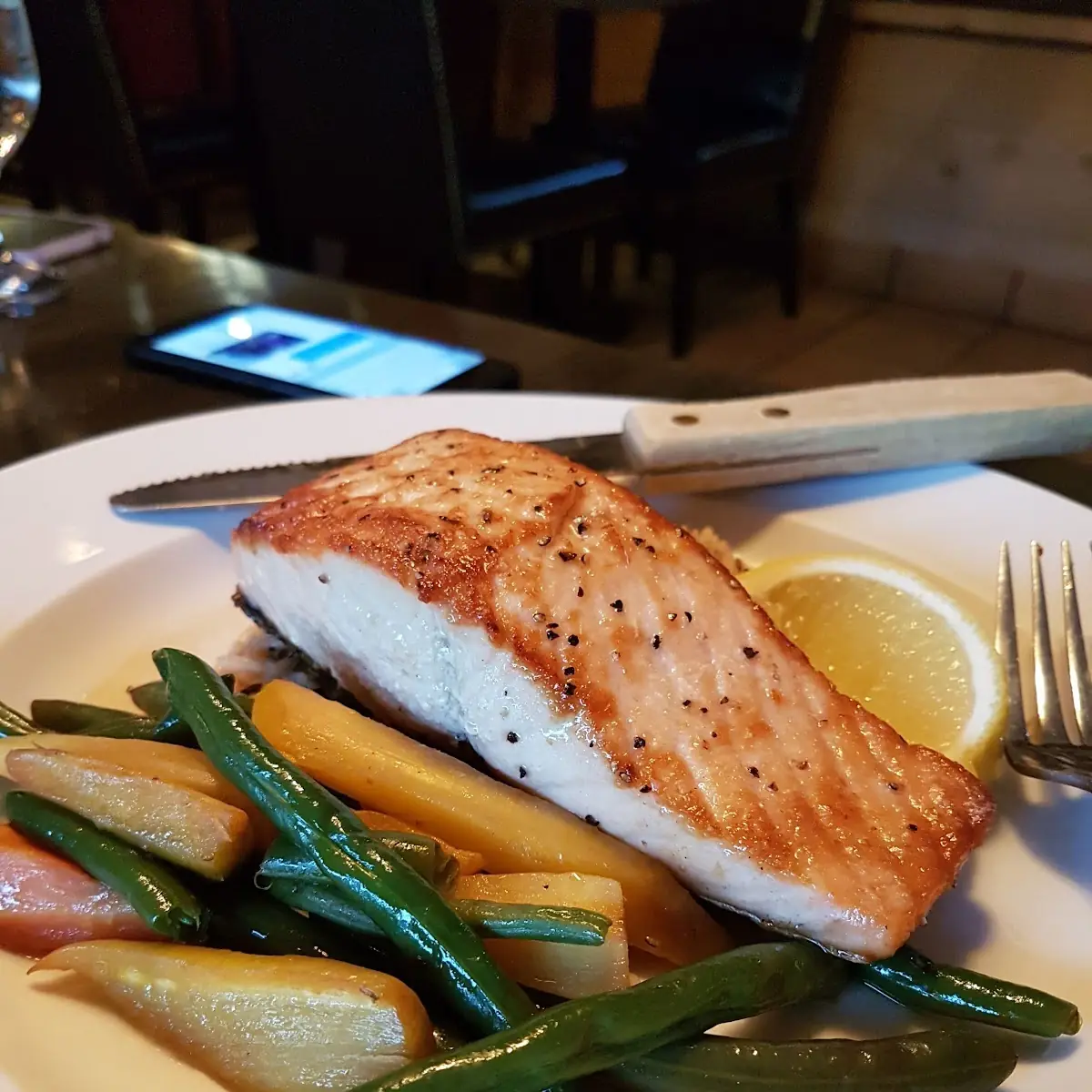 Pan Seared Filet of Salmon