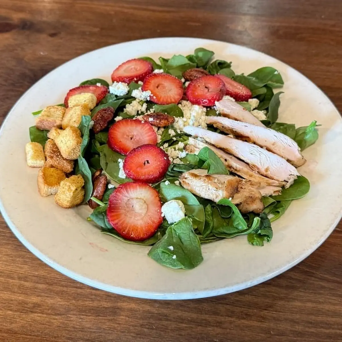 Strawberry Pecan Salad