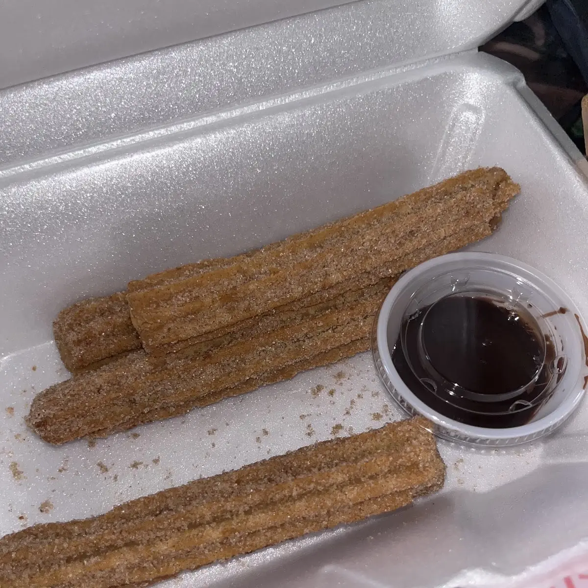 Cinnamon Sugar Churros with Dip