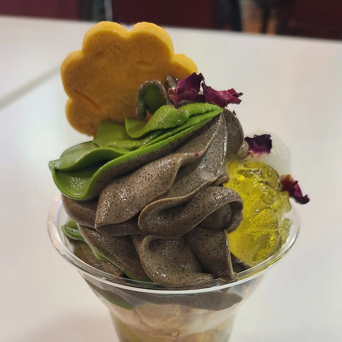 Green Tea Soft Serve Parfait
