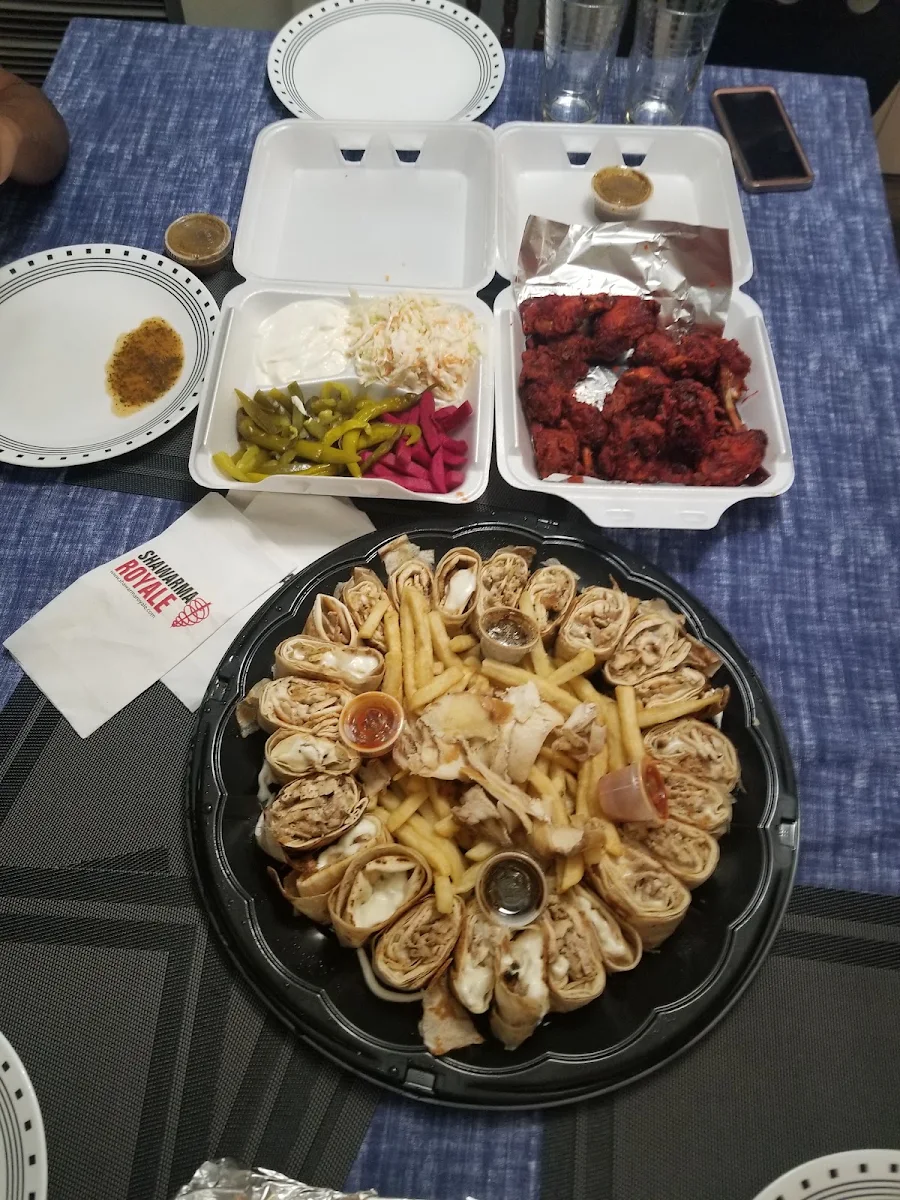 Shawarma Plate, DESI SHAMIANA RESTAURANT