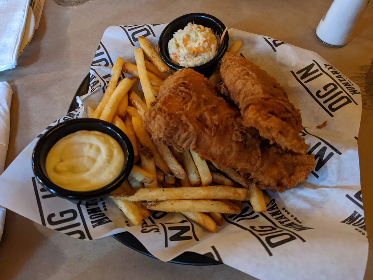 Buttered Fish and Chips