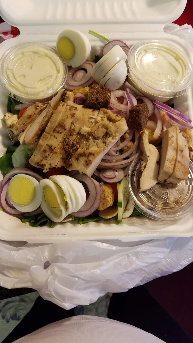 Spinach Salad w Grilled Chicken Bacon