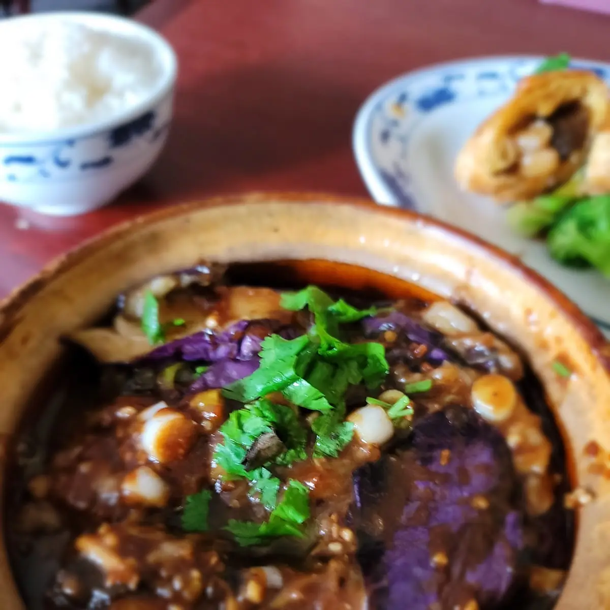 Eggplant Hot Pot