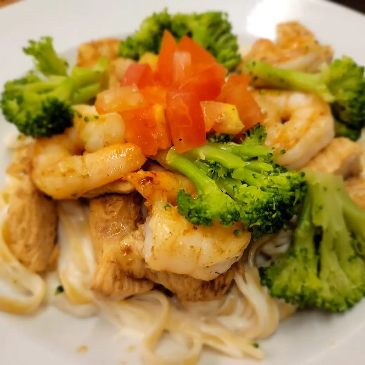 Shrimp Alfredo