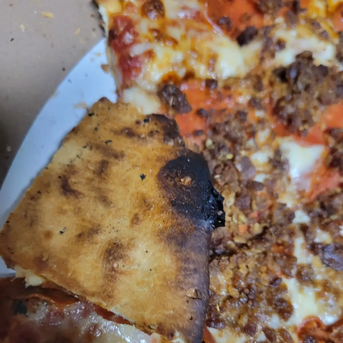 Burnt Pizza