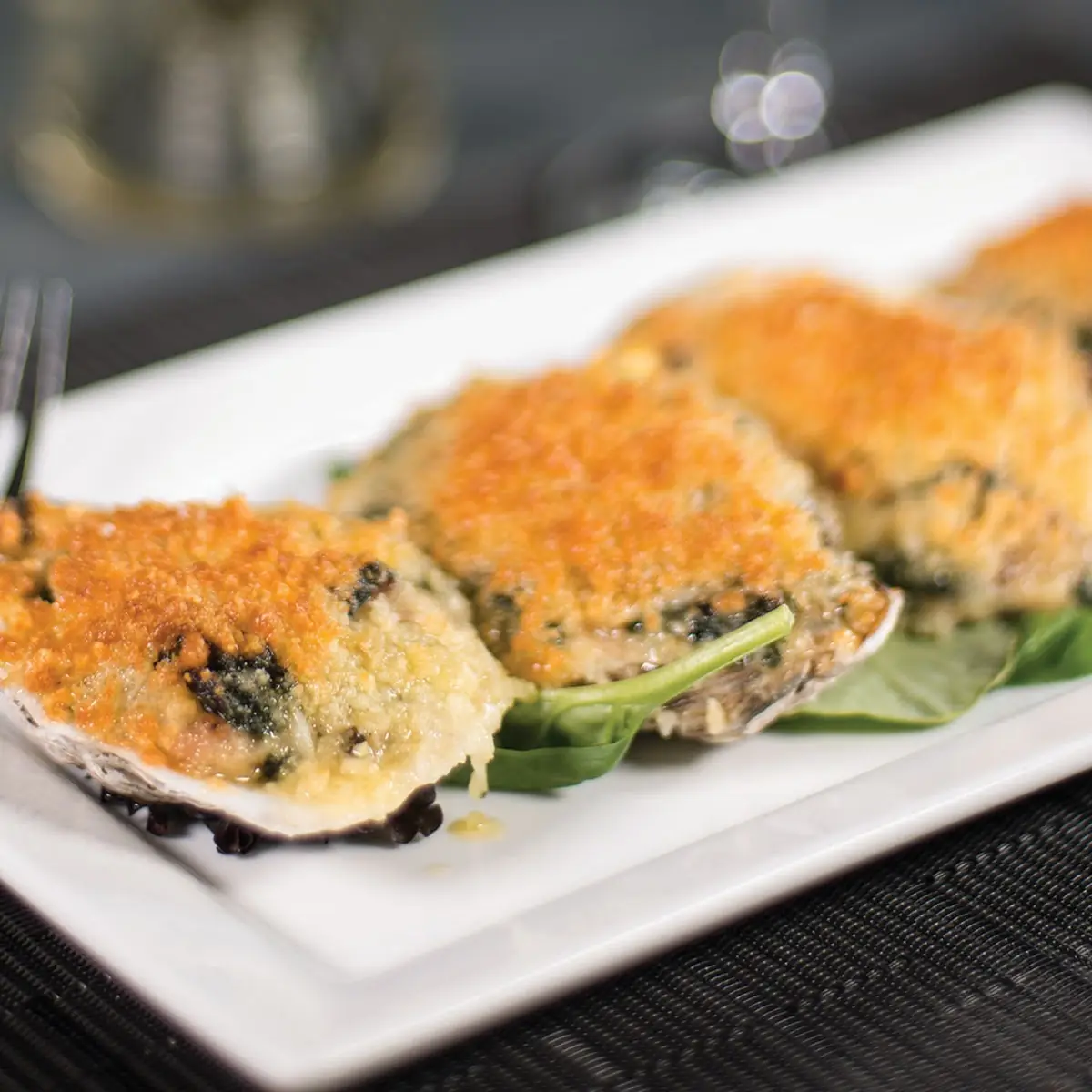 Oysters Rockefeller