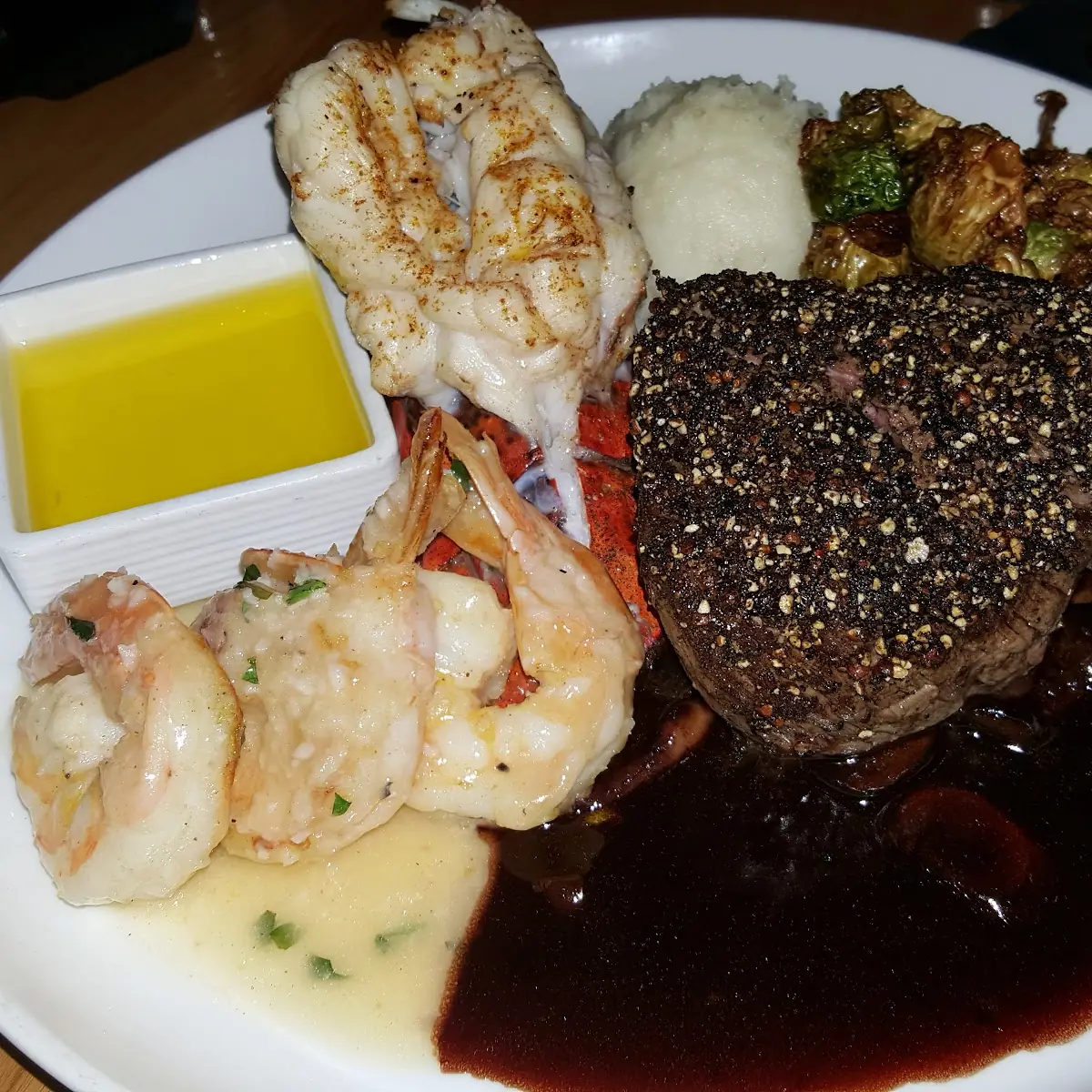 Pepper Crusted Filet Mignon