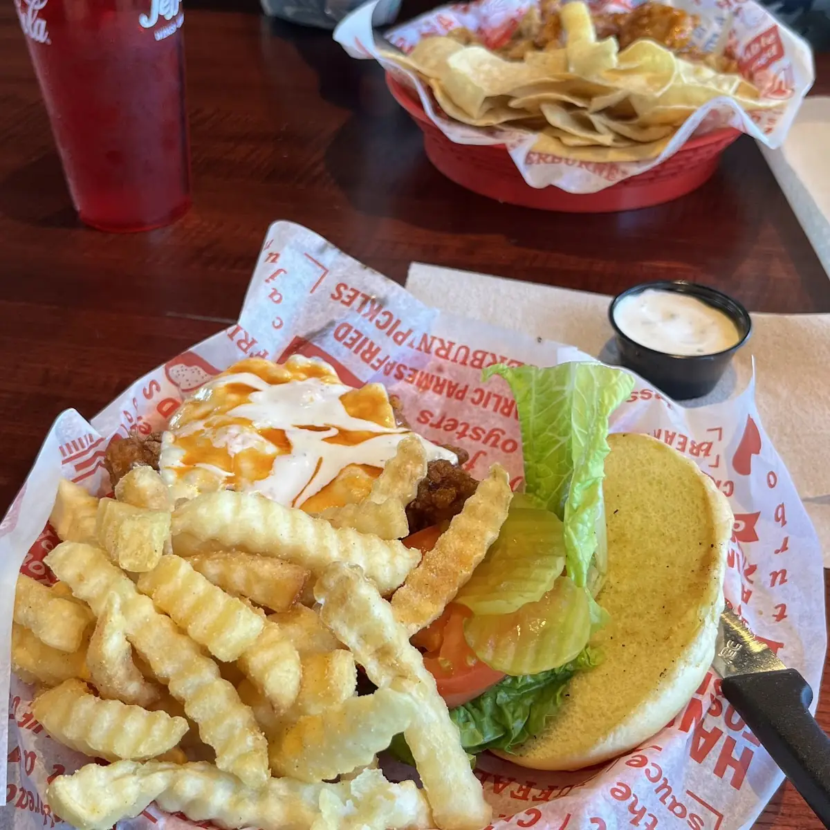 Double Fried Chicken Sandwich