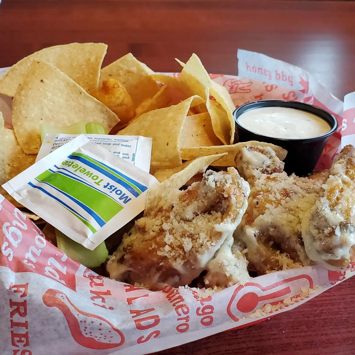 Garlic Parmesan Wings