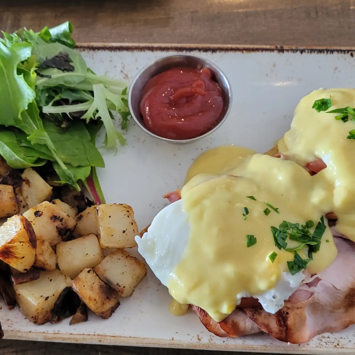 Eggs Benedict with Ham