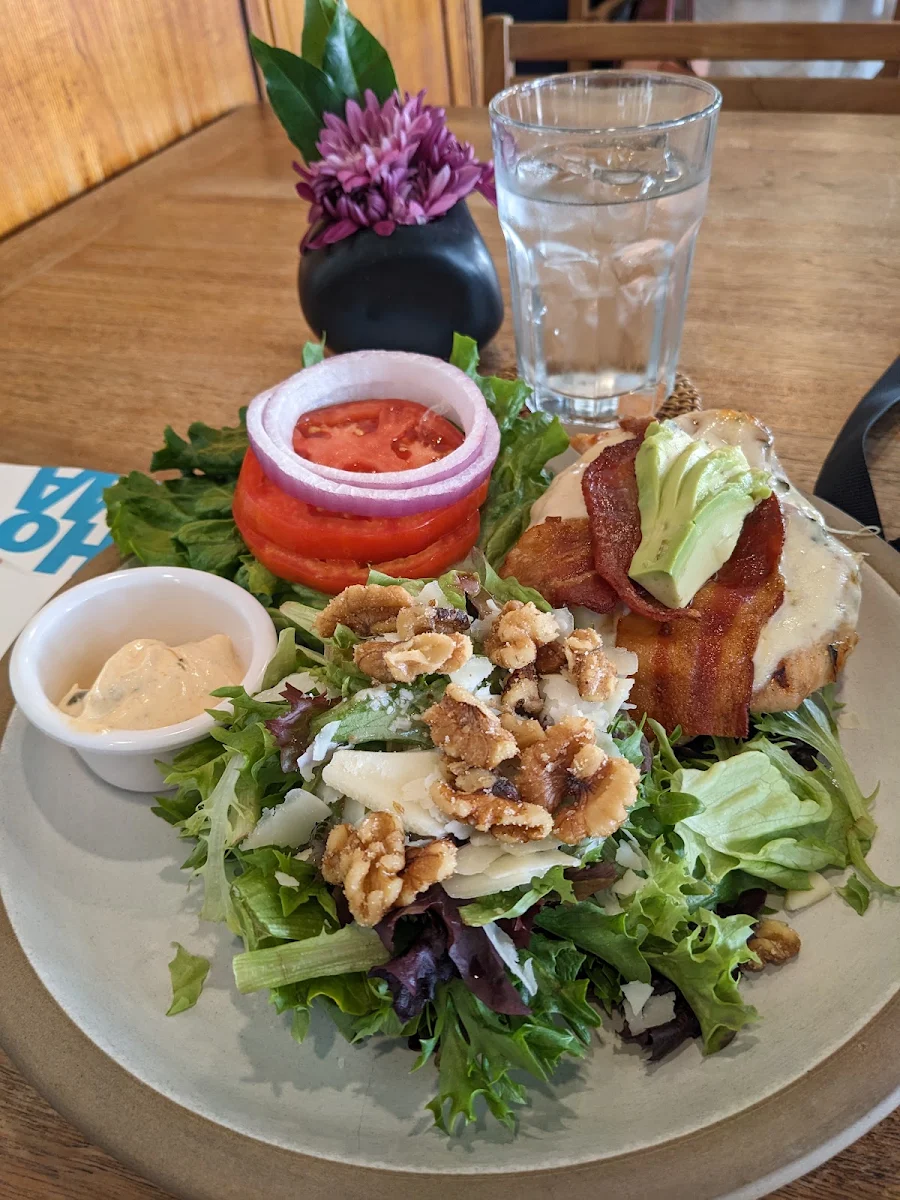 Herbed Chicken Bacon Swiss Sandwich
